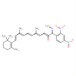 389572-92-3  2,4,6,8,10-Undecapentaenal,5,9-dimethyl-11-(2,6,6-trimethyl-1-cyclohexen-1-yl)-,(2,4-dinitrophenyl)hydrazone