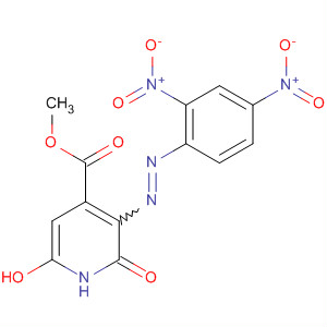 389573-19-7  4-Pyridinecarboxylic acid,3-[(2,4-dinitrophenyl)azo]-1,2-dihydro-6-hydroxy-2-oxo-, methyl ester