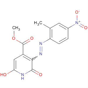 389573-20-0  4-Pyridinecarboxylic acid,1,2-dihydro-6-hydroxy-3-[(2-methyl-4-nitrophenyl)azo]-2-oxo-, methylester