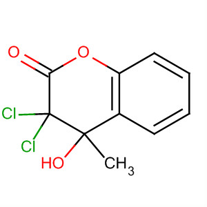 389573-48-2  2H-1-Benzopyran-2-one, 3,3-dichloro-3,4-dihydro-4-hydroxy-4-methyl-