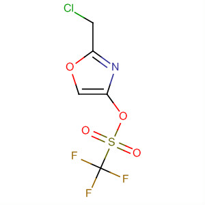 389578-45-4  Methanesulfonic acid, trifluoro-, 2-(chloromethyl)-4-oxazolyl ester