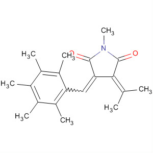 389579-18-4  2,5-Pyrrolidinedione,1-methyl-3-(1-methylethylidene)-4-[(pentamethylphenyl)methylene]-