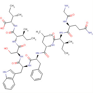 389603-51-4  L-Isoleucine,glycyl-L-glutaminyl-L-isoleucyl-L-leucyl-L-phenylalanyl-L-tryptophyl-L-seryl-L-isoleucyl-