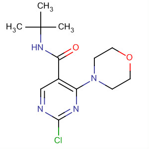 389605-87-2  5-Pyrimidinecarboxamide,2-chloro-N-(1,1-dimethylethyl)-4-(4-morpholinyl)- 389605-87-2  5-Pyrimidinecarboxamide,2-chloro-N-(1,1-dimethylethyl)-4-(4-morpholinyl)-
