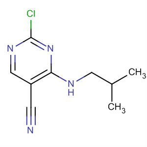 389606-13-7  5-Pyrimidinecarbonitrile, 2-chloro-4-[(2-methylpropyl)amino]-