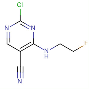 389606-14-8  5-Pyrimidinecarbonitrile, 2-chloro-4-[(2-fluoroethyl)amino]-