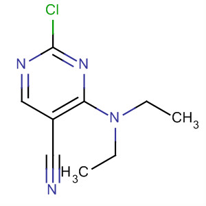 389606-20-6  5-Pyrimidinecarbonitrile, 2-chloro-4-(diethylamino)-
