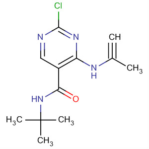 389606-48-8  5-Pyrimidinecarboxamide,2-chloro-N-(1,1-dimethylethyl)-4-(2-propynylamino)-