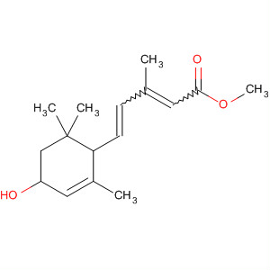 38962-54-8  2,4-Pentadienoic acid,5-(4-hydroxy-2,6,6-trimethyl-2-cyclohexen-1-yl)-3-methyl-, methyl ester