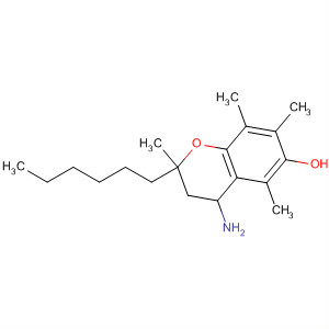 389634-22-4  2H-1-Benzopyran-6-ol,4-amino-2-hexyl-3,4-dihydro-2,5,7,8-tetramethyl-
