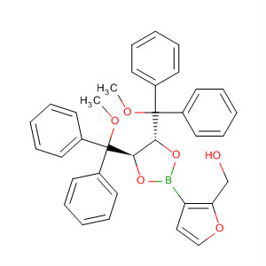 389634-39-3  2-Furanmethanol,3-[(4R,5R)-4,5-bis(methoxydiphenylmethyl)-1,3,2-dioxaborolan-2-yl]-