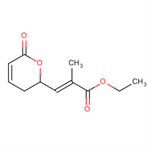 389796-45-6  2-Propenoic acid, 3-(3,6-dihydro-6-oxo-2H-pyran-2-yl)-2-methyl-, ethylester, (2E)-
