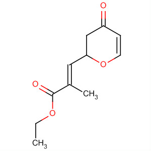 389796-46-7  2-Propenoic acid, 3-(3,4-dihydro-4-oxo-2H-pyran-2-yl)-2-methyl-, ethylester, (2E)-