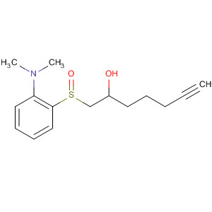389842-77-7  6-Heptyn-2-ol, 1-[[2-(dimethylamino)phenyl]sulfinyl]-