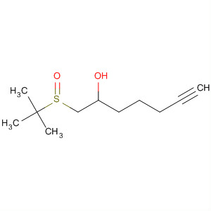 389842-78-8  6-Heptyn-2-ol, 1-[(1,1-dimethylethyl)sulfinyl]-