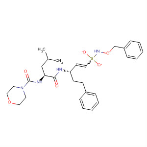389843-32-7  4-Morpholinecarboxamide,N-[(1S,4S)-1-(2-methylpropyl)-7,7-dioxido-2-oxo-10-phenyl-4-(2-phenylethyl)-9-oxa-7-thia-3,8-diazadec-5-en-1-yl]-