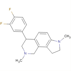 389844-54-6  1H-Pyrrolo[2,3-h]isoquinoline,4-(3,4-difluorophenyl)-2,3,4,7,8,9-hexahydro-2,7-dimethyl-