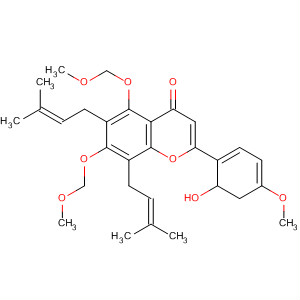 389868-14-8  4H-1-Benzopyran-4-one,2,3-dihydro-2-(2-hydroxy-4-methoxyphenyl)-5,7-bis(methoxymethoxy)-6,8-bis(3-methyl-2-butenyl)- 389868-14-8  4H-1-Benzopyran-4-one,2,3-dihydro-2-(2-hydroxy-4-methoxyphenyl)-5,7-bis(methoxymethoxy)-6,8-bis(3-methyl-2-butenyl)-