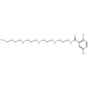 389872-56-4  Benzamide,N-[3-[[3-[[3-[(4-aminobutyl)amino]propyl]amino]propyl]amino]propyl]-2,5-dihydroxy-