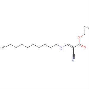 389873-97-6  2-Propenoic acid, 2-cyano-3-(decylamino)-, ethyl ester, (2E)-