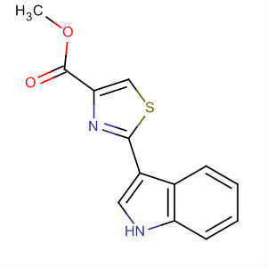 389873-99-8  4-Thiazolecarboxylic acid, 2-(1H-indol-3-yl)-, methyl ester 389873-99-8  4-Thiazolecarboxylic acid, 2-(1H-indol-3-yl)-, methyl ester