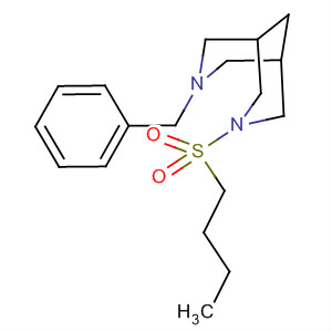 389887-78-9  3,7-Diazabicyclo[3.3.1]nonane, 3-(butylsulfonyl)-7-(phenylmethyl)-
