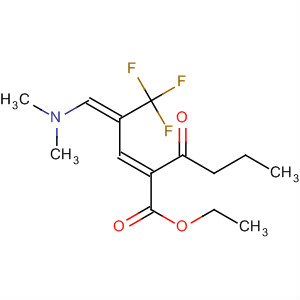 390358-02-8  Hexanoic acid,2-[(2E)-3-(dimethylamino)-2-(trifluoromethyl)-2-propenylidene]-3-oxo-,ethyl ester