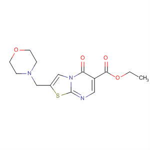 390360-32-4  5H-Thiazolo[3,2-a]pyrimidine-6-carboxylic acid,2-(4-morpholinylmethyl)-5-oxo-, ethyl ester