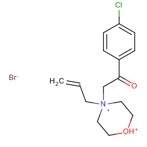 390368-73-7  Morpholinium, 4-[2-(4-chlorophenyl)-2-oxoethyl]-4-(2-propenyl)-,bromide