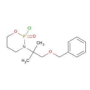 390407-64-4  2H-1,3,2-Oxazaphosphorine,2-chloro-3-[1,1-dimethyl-2-(phenylmethoxy)ethyl]tetrahydro-, 2-oxide