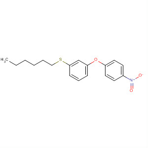 36089-77-7  Benzene, 1-(hexylthio)-3-(4-nitrophenoxy)-