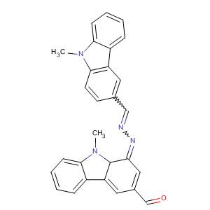 36132-24-8  9H-Carbazole-3-carboxaldehyde, 9-methyl-,[(9-methyl-9H-carbazol-3-yl)methylene]hydrazone