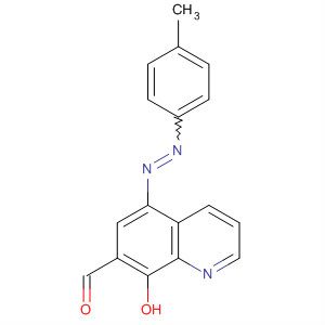 361440-81-5  7-Quinolinecarboxaldehyde, 8-hydroxy-5-[(4-methylphenyl)azo]-