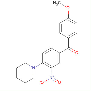 361465-95-4  Methanone, (4-methoxyphenyl)[3-nitro-4-(1-piperidinyl)phenyl]-