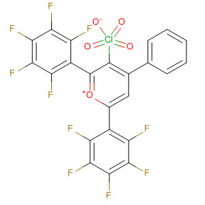 36233-92-8  Pyrylium, 2,6-bis(pentafluorophenyl)-4-phenyl-, perchlorate