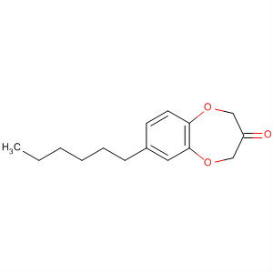 362467-72-9  2H-1,5-Benzodioxepin-3(4H)-one, 7-hexyl-
