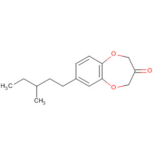 362467-73-0  2H-1,5-Benzodioxepin-3(4H)-one, 7-(3-methylpentyl)-