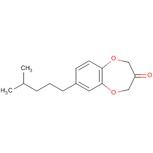 362467-75-2  2H-1,5-Benzodioxepin-3(4H)-one, 7-(4-methylpentyl)-