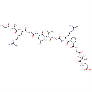 362486-78-0  L-Alanine,glycyl-L-alanyl-L-arginylglycyl-L-leucyl-L-threonylglycyl-L-arginyl-L-prolylglycyl-L-a-aspartyl-