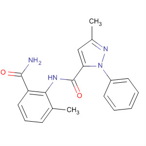 362637-73-8  1H-Pyrazole-5-carboxamide,N-[2-(aminocarbonyl)-6-methylphenyl]-3-methyl-1-phenyl-