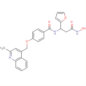 362699-44-3  3-Furanpropanamide,N-hydroxy-b-[[4-[(2-methyl-4-quinolinyl)methoxy]benzoyl]amino]-