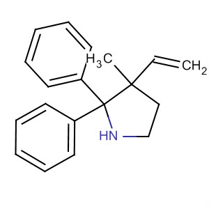 36283-92-8  Pyrrolidine, 3-ethenyl-3-methyl-2,2-diphenyl-