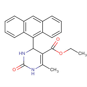 363138-50-5  5-Pyrimidinecarboxylic acid,4-(9-anthracenyl)-1,2,3,4-tetrahydro-6-methyl-2-oxo-, ethyl ester