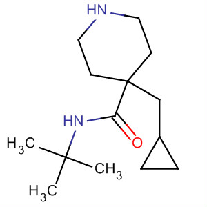 363192-56-7  4-Piperidinecarboxamide, 4-(cyclopropylmethyl)-N-(1,1-dimethylethyl)- 363192-56-7  4-Piperidinecarboxamide, 4-(cyclopropylmethyl)-N-(1,1-dimethylethyl)-