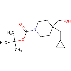 363192-68-1  1-Piperidinecarboxylic acid, 4-(cyclopropylmethyl)-4-(hydroxymethyl)-,1,1-dimethylethyl ester