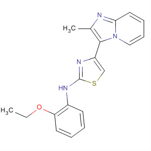 364616-56-8  2-Thiazolamine,N-(2-ethoxyphenyl)-4-(2-methylimidazo[1,2-a]pyridin-3-yl)-