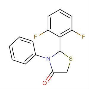 364633-68-1  4-Thiazolidinone, 2-(2,6-difluorophenyl)-3-phenyl- 364633-68-1  4-Thiazolidinone, 2-(2,6-difluorophenyl)-3-phenyl-