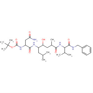 364635-80-3  2,5,11,14-Tetraazapentadecanoic acid,3-(2-amino-2-oxoethyl)-7-hydroxy-9-methyl-12-(1-methylethyl)-6-(2-methylpropyl)-4,10,13-trioxo-15-phenyl-, 1,1-dimethylethyl ester,(3S,6S,7S,9R,12S)-