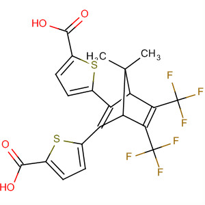 365220-36-6  2-Thiophenecarboxylic acid,5,5'-[7,7-dimethyl-5,6-bis(trifluoromethyl)bicyclo[2.2.1]hepta-2,5-diene-2,3-diyl]bis-