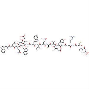 365227-82-3  L-Alanine,L-tryptophyl-L-leucyl-L-a-aspartyl-L-glutaminyl-L-a-glutamyl-L-tryptophyl-L-alanyl-L-tryptophyl-L-isoleucyl-L-glutaminyl-L-cysteinyl-L-a-glutamyl-L-valyl-L-tyrosylglycyl-L-arginylglycyl-L-cysteinyl-L-prolyl-